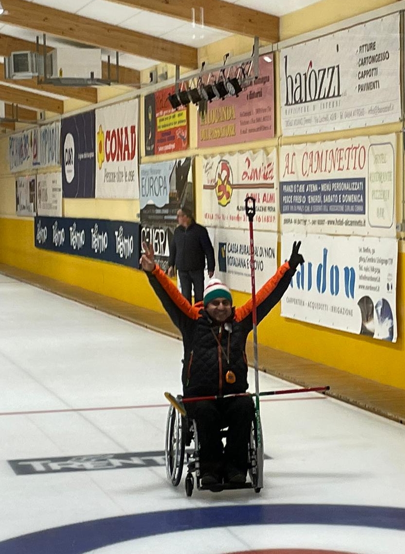 Wheelchair Curling: la Disval è ancora campione d'Italia Wheelchair Curling: la Disval è ancora campione d'Italia