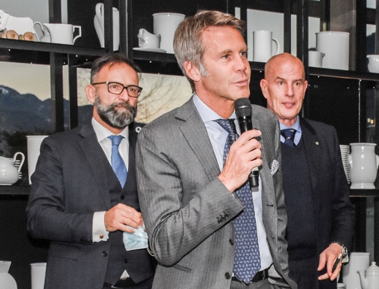 Il principe Emanuele Filiberto al Grand Hôtel Billia per un evento di solidarietà