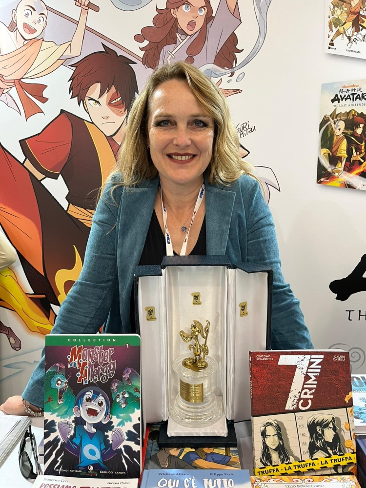 Katja Centono, Romics d’Oro della 30ª edizione del Festival del fumetto