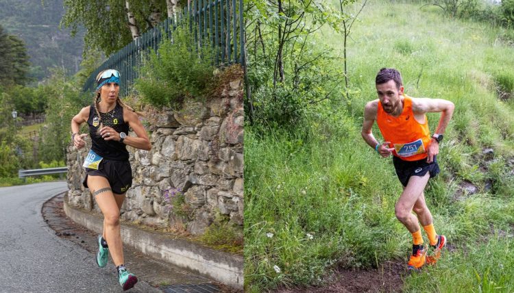 Podismo: la cronoscalata Introd-Les Combes a Xavier Chevrier e Lorella Charrance