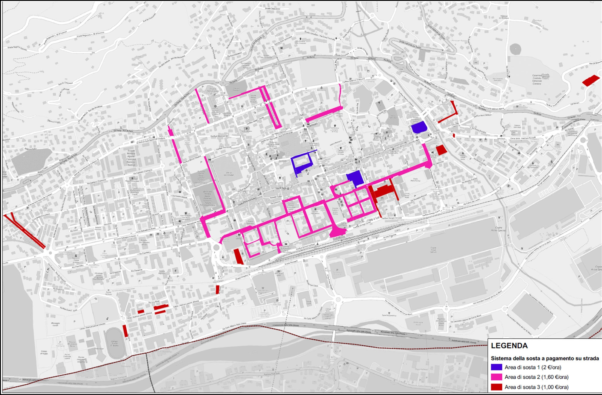 Aosta, la Giunta approva il Pums, si pensa alla stangata sui parcheggi