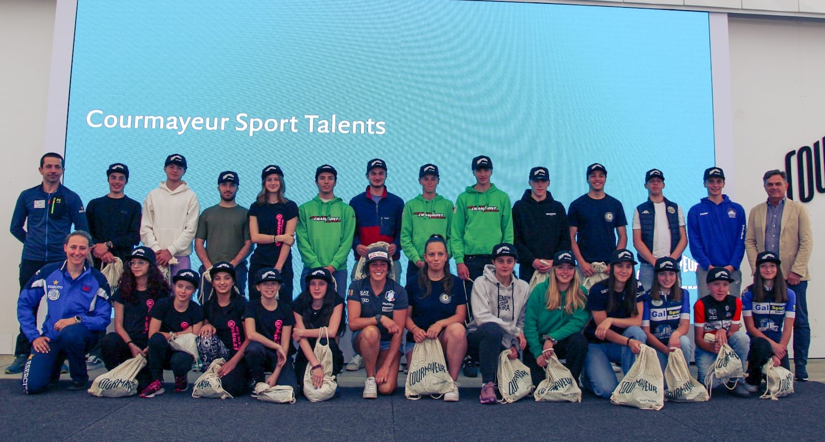 Courmayeur Sport Talents: 30 giovani talenti dello sport nominati Ambassador del Comune, Federica Brignone madrina del progetto