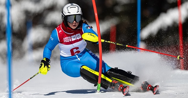 Sci alpino Dzenifera Germane campionessa mondiale Jr di slalom