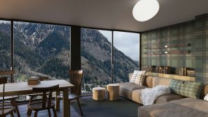 Courmayeur, 60 appartamenti in Rta nell'ex stazione della funivia di Dolonne