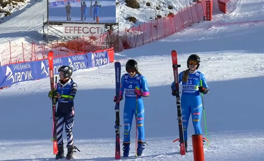 Tatum Bieler sur le podium aux Mondiaux Juniors de Narvik