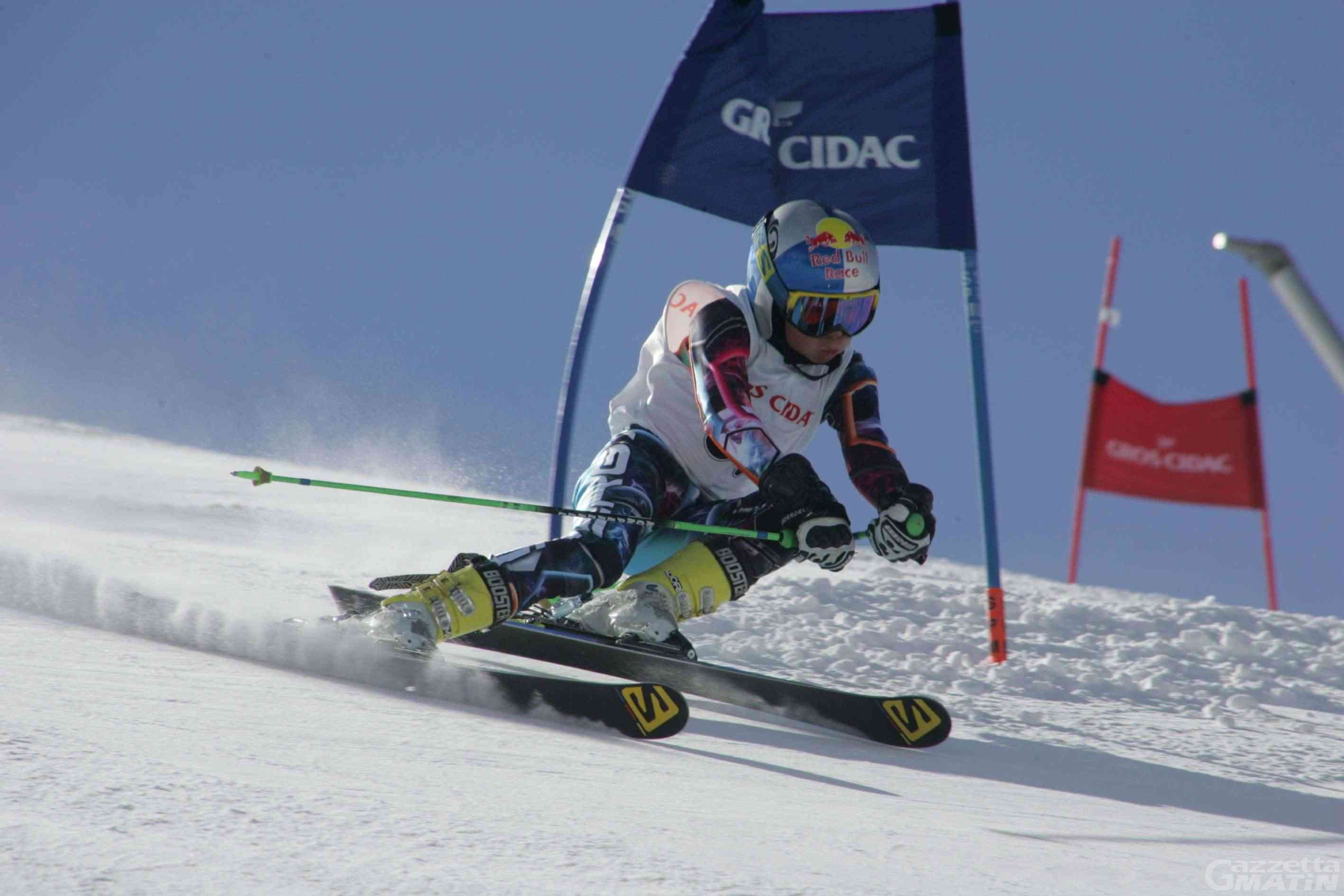 Sci alpino: Minellono e Segala a segno a Courmayeur Sci alpino: Minellono e Segala a segno a Courmayeur