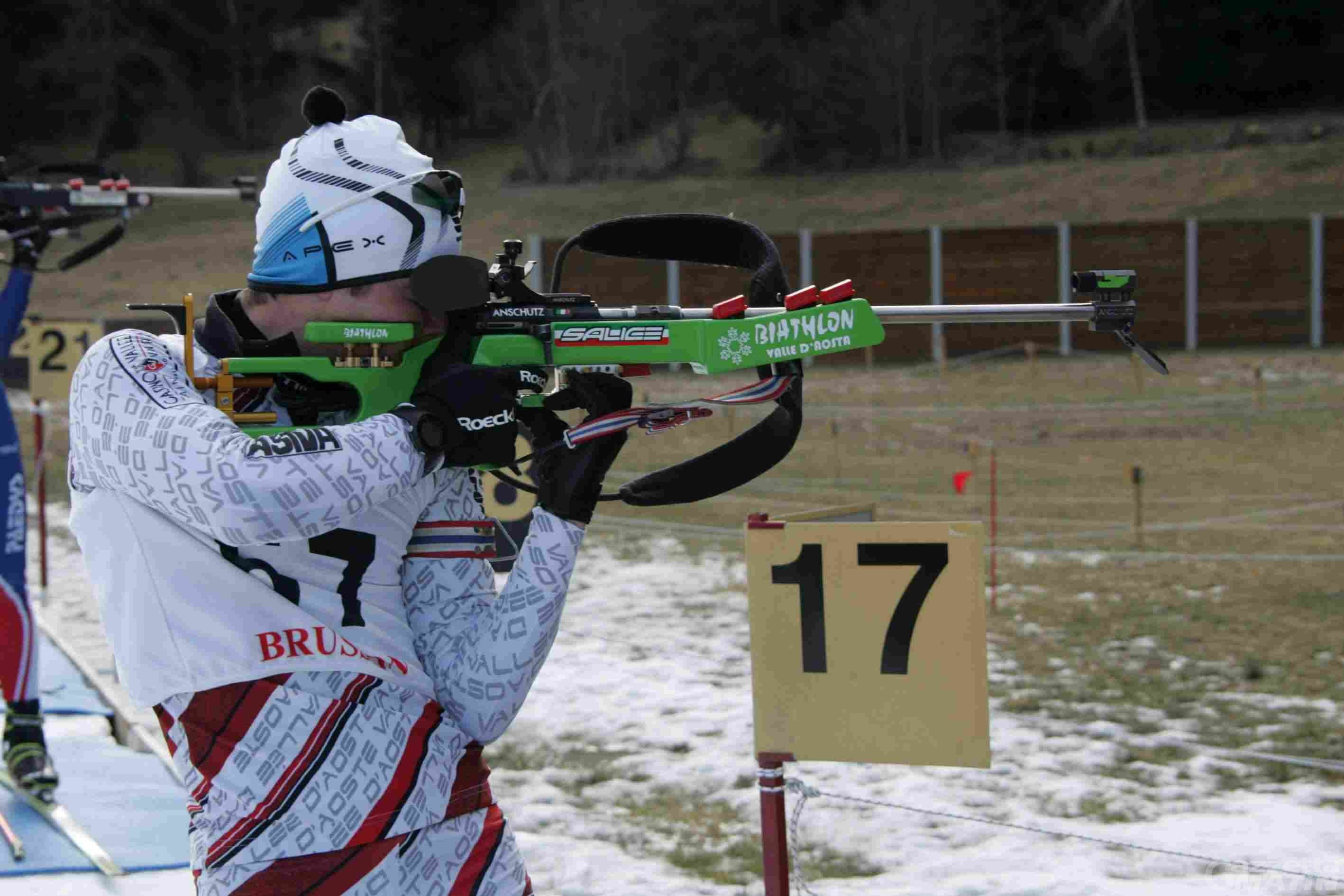 Biathlon: la nazionale Juniores al lavoro a Bionaz Biathlon: la nazionale Juniores al lavoro a Bionaz