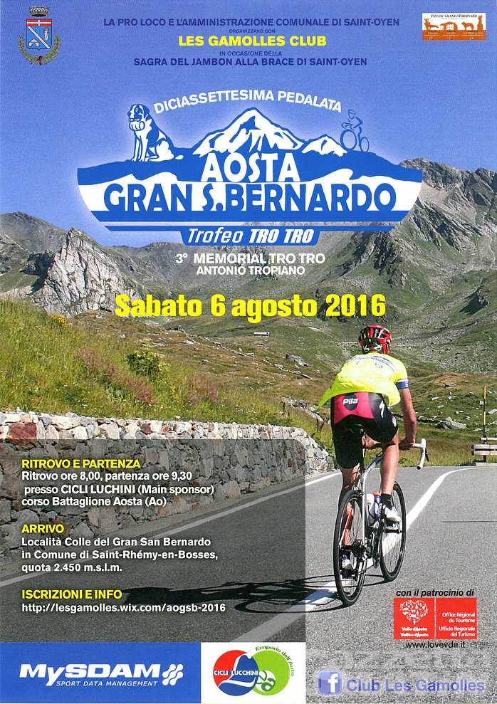 Ciclismo: torna l’Aosta-Gran San Bernardo Ciclismo: torna l’Aosta-Gran San Bernardo