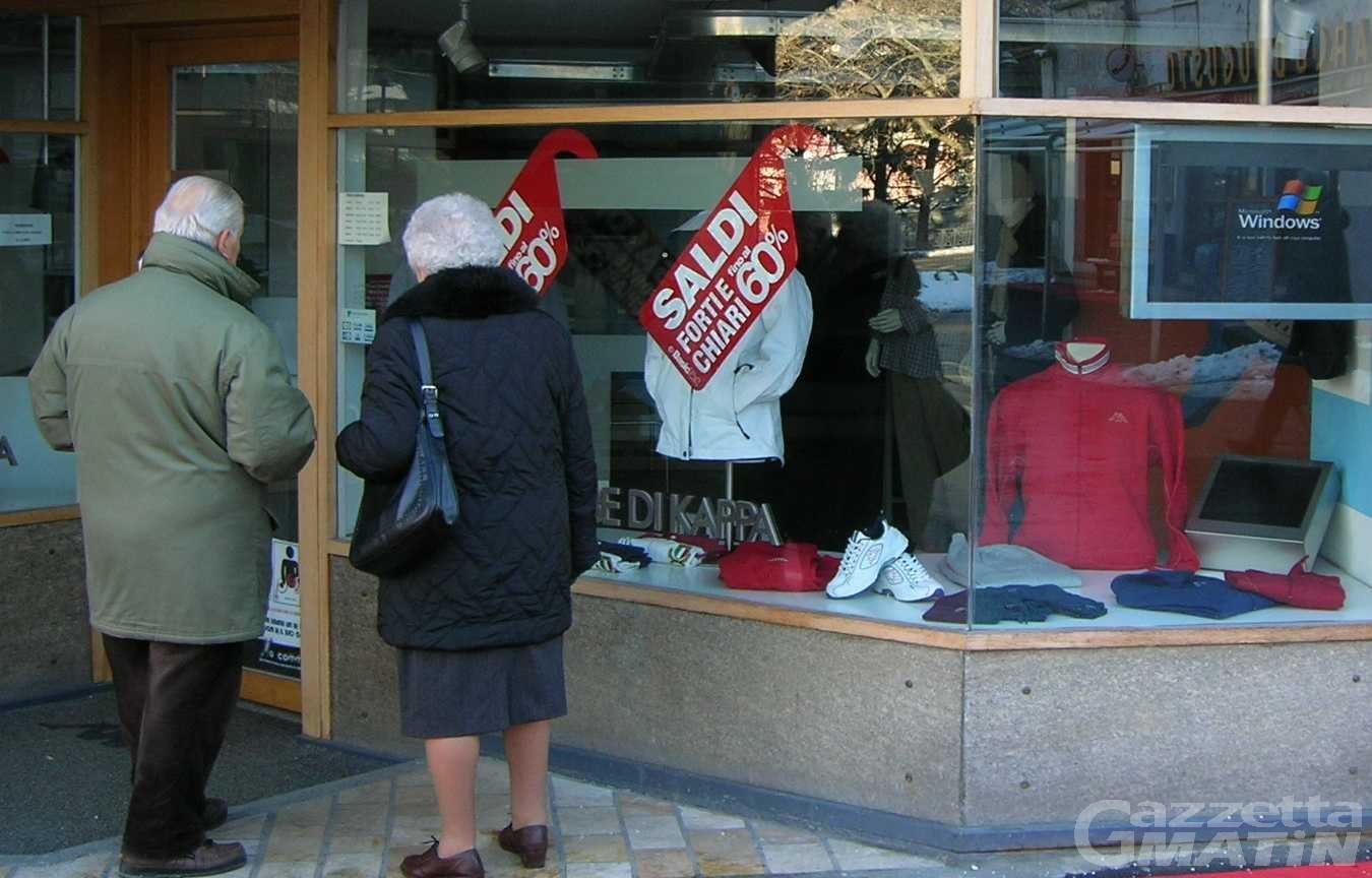 Saldi, Valle d’Aosta: nessun rinvio, partenza il 2 gennaio Saldi, Valle d’Aosta: nessun rinvio, partenza il 2 gennaio