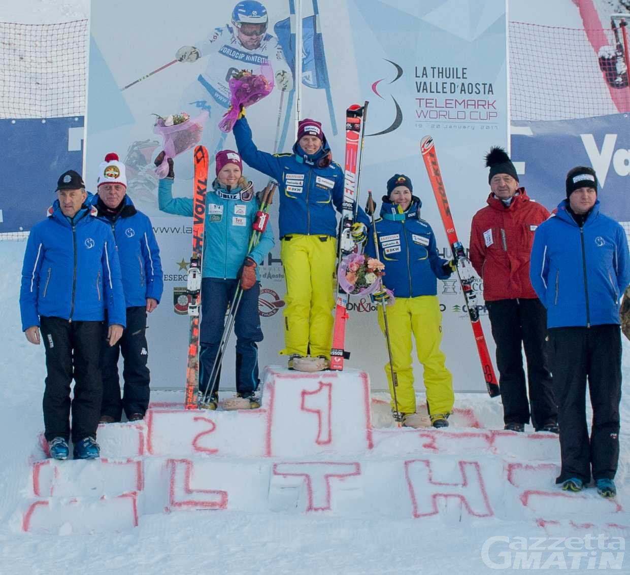 Telemark: la Svizzera detta legge a La Thuile Telemark: la Svizzera detta legge a La Thuile