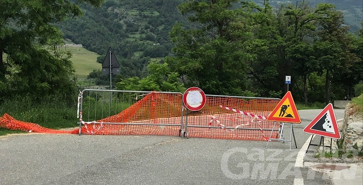 Roisan, riaperta la strada regionale 17 Roisan, riaperta la strada regionale 17