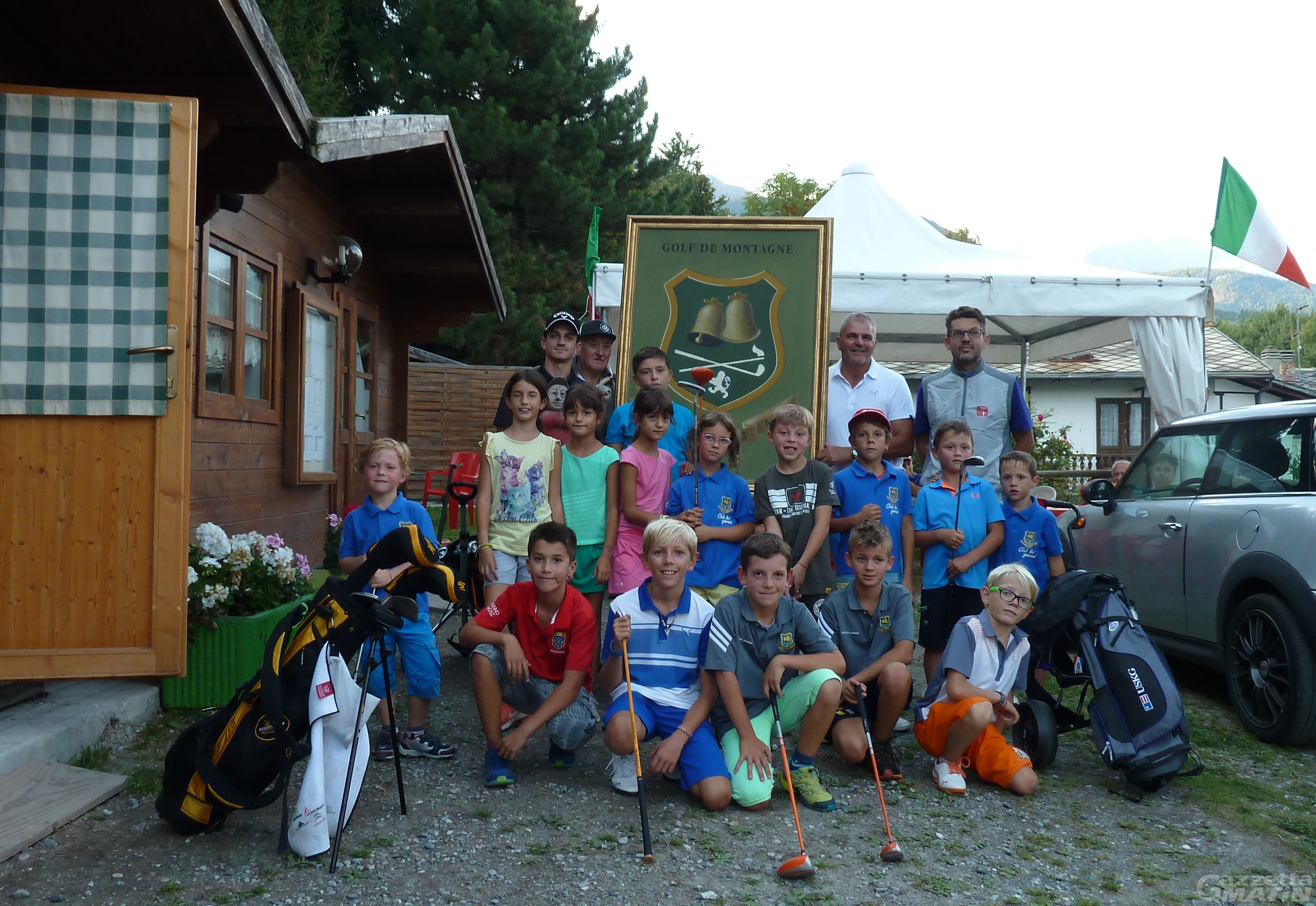 Golf, la coppa club giovani del Club Arsanières a Gignod Golf, la coppa club giovani del Club Arsanières a Gignod
