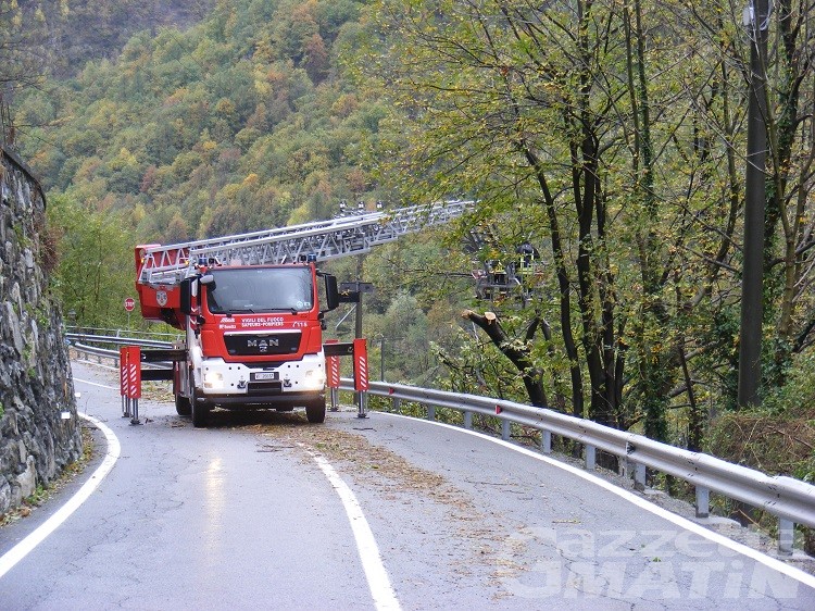 Maltempo, riaperte le strade del Col di Joux e di Champocher Maltempo, riaperte le strade del Col di Joux e di Champocher