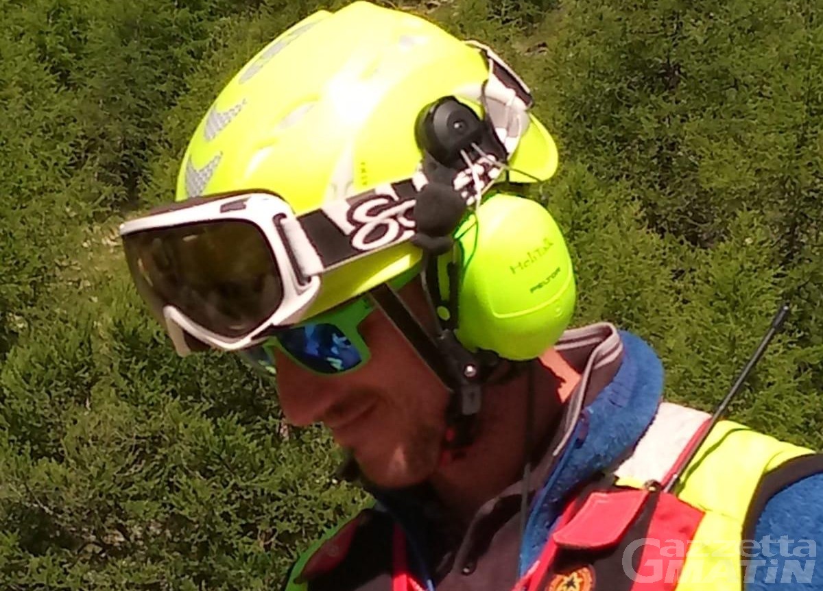 Il mondo del soccorso valdostano saluta Federico Daricou Il mondo del soccorso valdostano saluta Federico Daricou