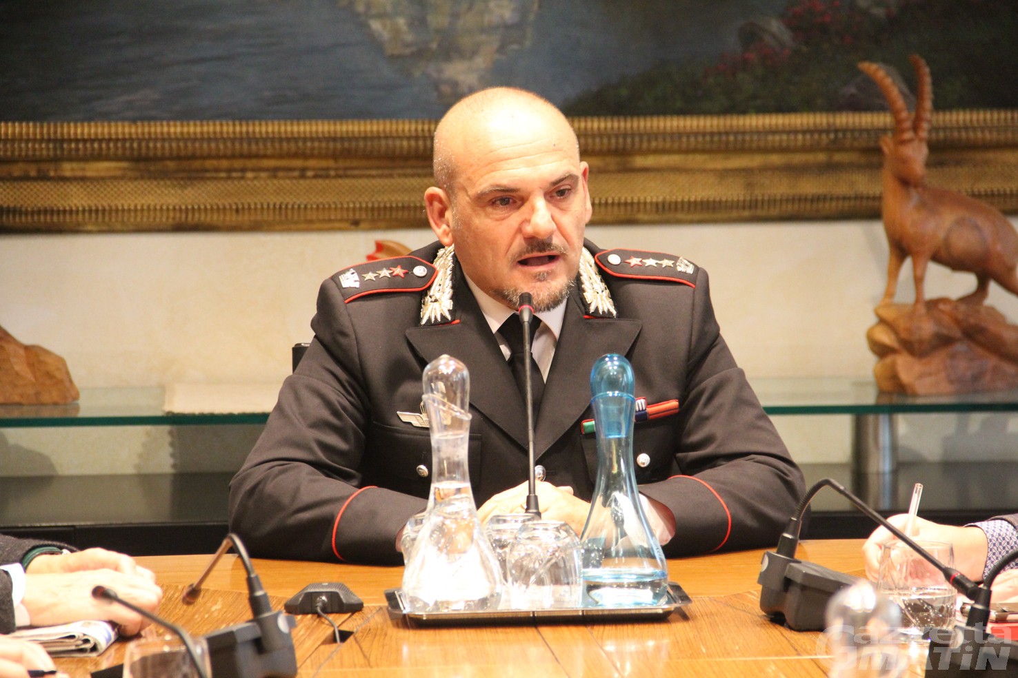 ‘Ndrangheta, il comandante Lecca: «Vda impreparata a respingere le infiltrazioni» ‘Ndrangheta, il comandante Lecca: «Vda impreparata a respingere le infiltrazioni»