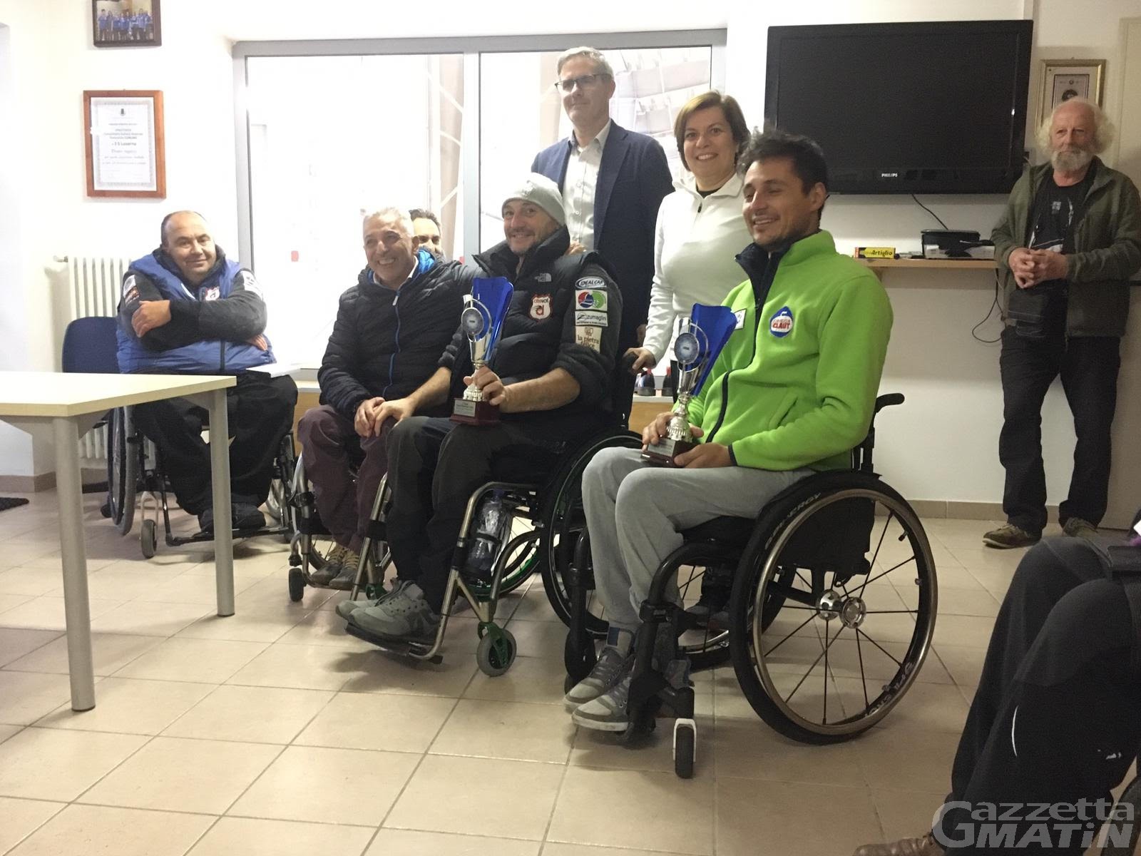 Wheelchair curling: Fabrizio Bich vince a Pinerolo Wheelchair curling: Fabrizio Bich vince a Pinerolo