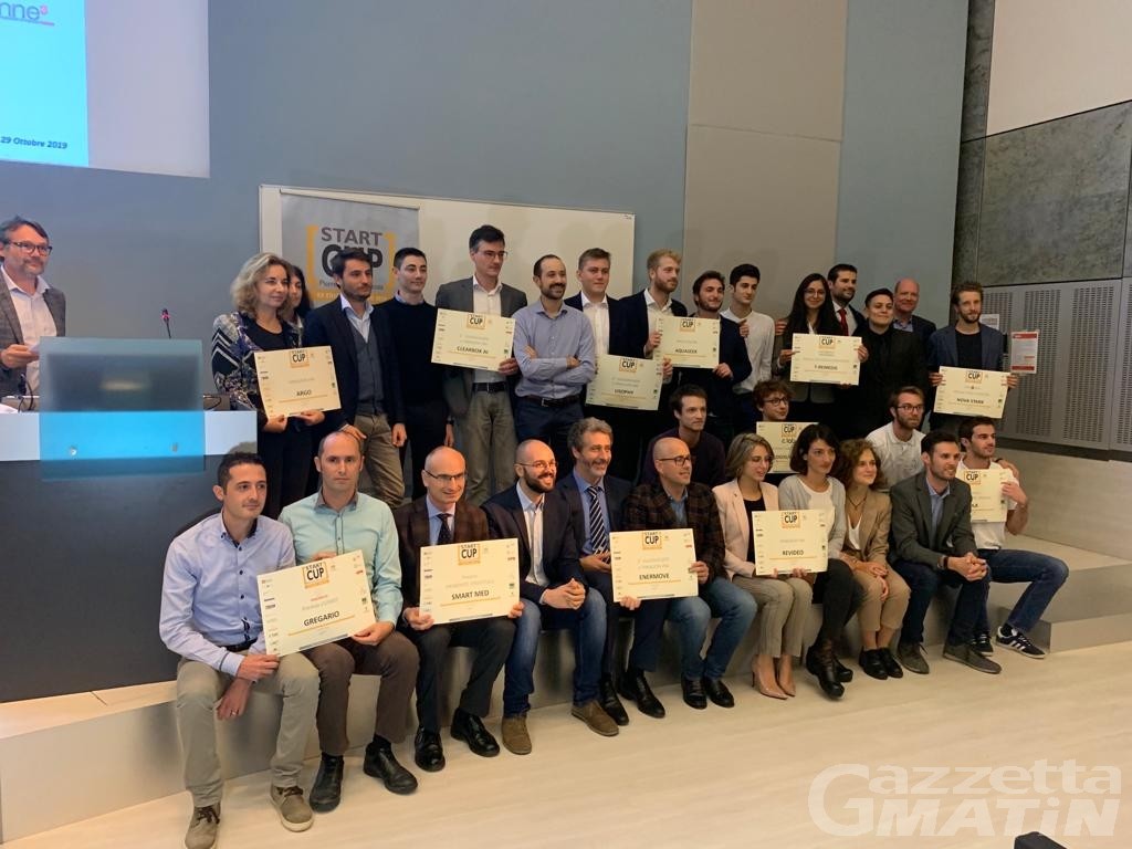 Start Cup 2019: Nova Stark vince il Premio Valle d’Aosta Start Cup 2019: Nova Stark vince il Premio Valle d’Aosta