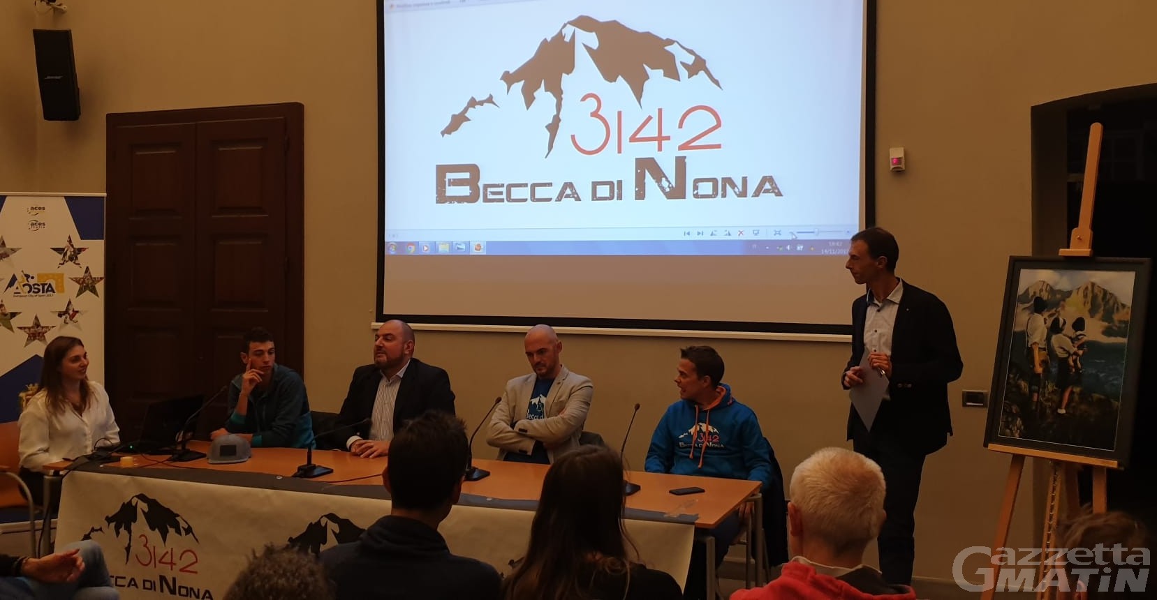 Vertical running: l’Aosta-Becca di Nona si fa in cinque Vertical running: l’Aosta-Becca di Nona si fa in cinque