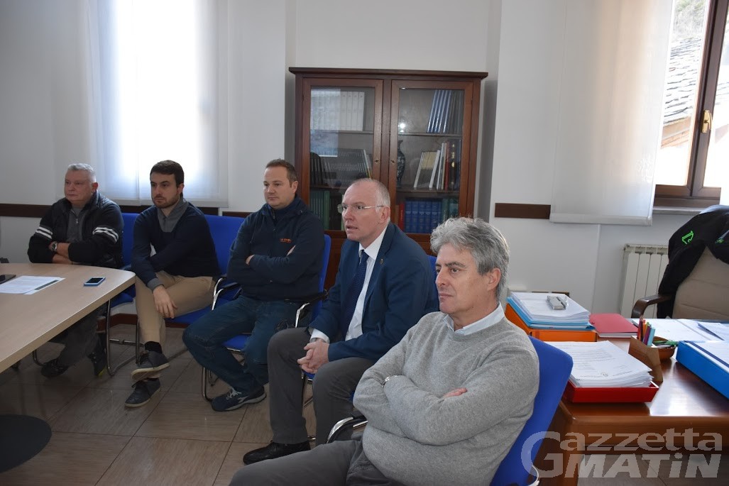 Frana Villeneuve, lavori di messa in sicurezza per restringere la zona rossa Frana Villeneuve, lavori di messa in sicurezza per restringere la zona rossa