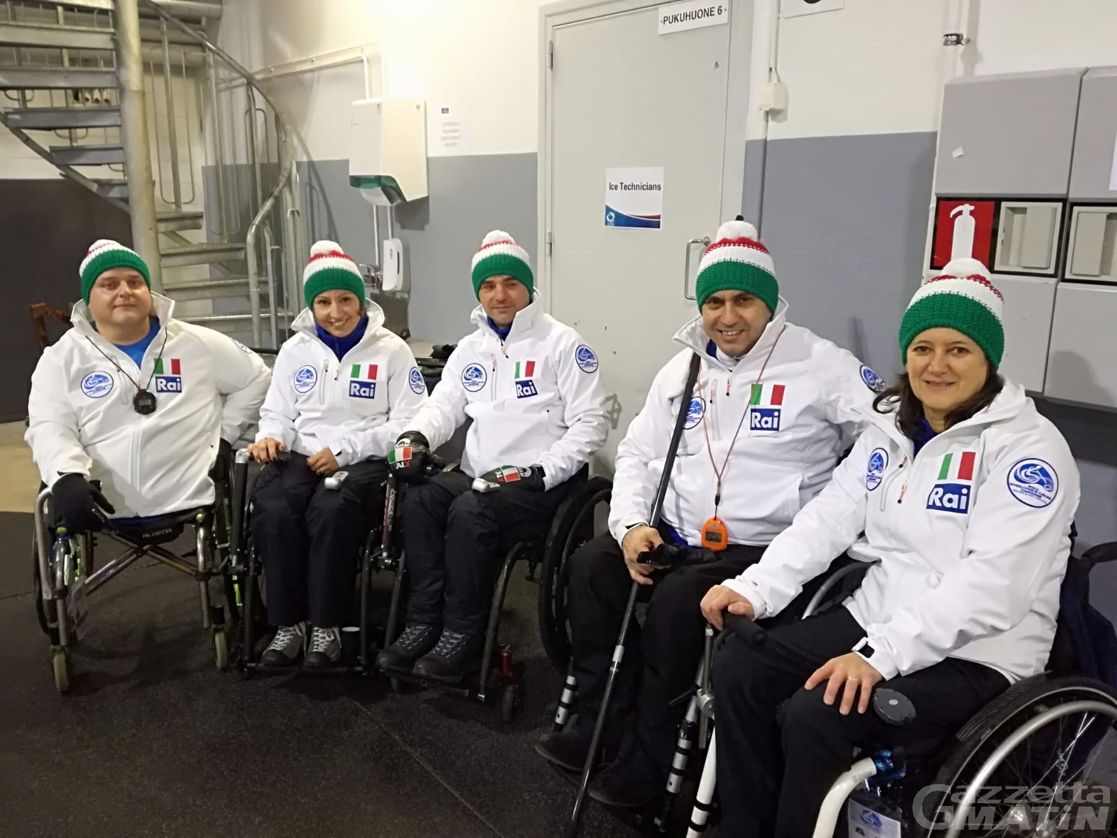 Wheelchair curling: Italia quinta ai Mondiali B di Lohja Wheelchair curling: Italia quinta ai Mondiali B di Lohja