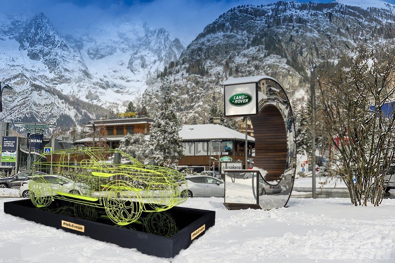 Courmayeur: Jaguar Land Rover sponsor unico di località Courmayeur: Jaguar Land Rover sponsor unico di località