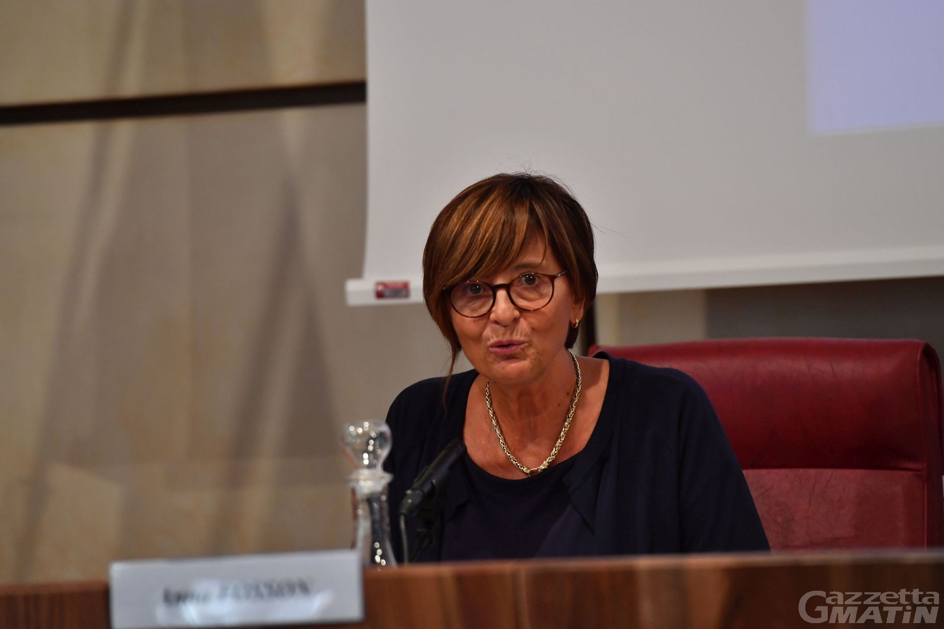 Anna Fosson: «Post sulle Sardine? Mi sono assunta la responsabilità » Anna Fosson: «Post sulle Sardine? Mi sono assunta la responsabilità »