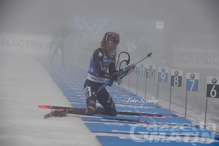 Biathlon: Michela Carrara nelle prime 60 a Ruhpolding Biathlon: Michela Carrara nelle prime 60 a Ruhpolding