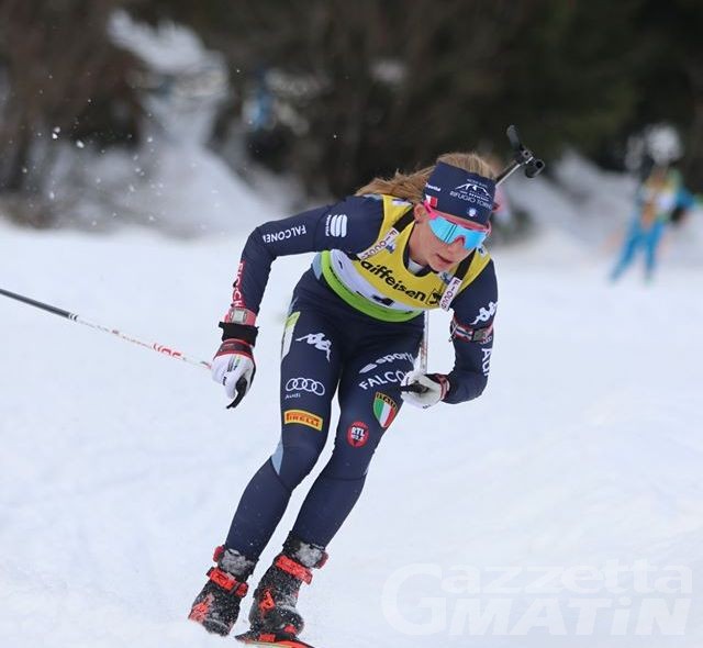 Biathlon: la staffetta azzurra è settima in CdM Biathlon: la staffetta azzurra è settima in CdM