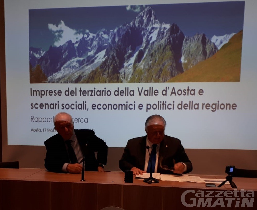 Terziario Valle d’Aosta: Governo regionale e Comune di Aosta sonoramente bocciati Terziario Valle d’Aosta: Governo regionale e Comune di Aosta sonoramente bocciati