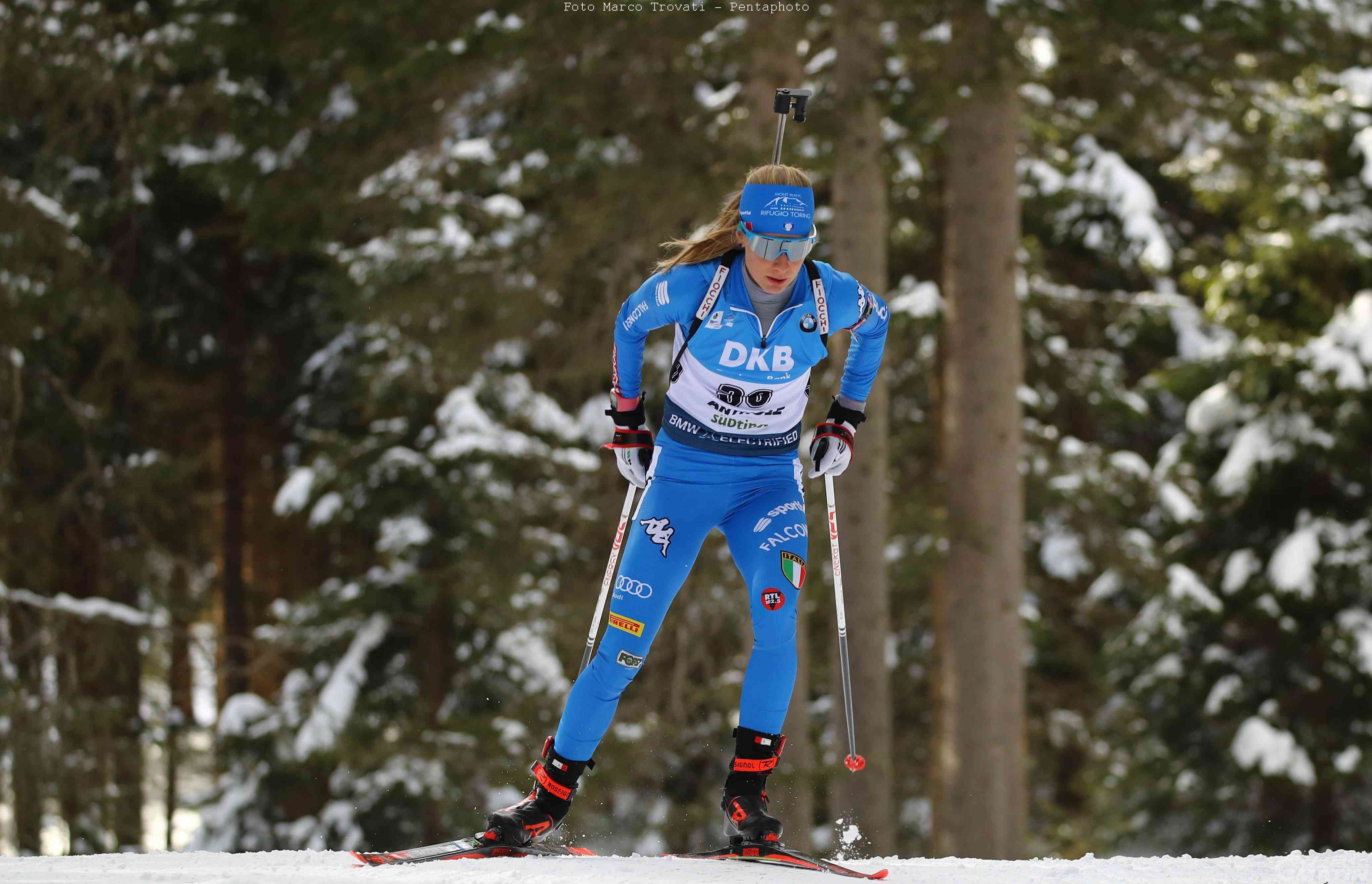 Biathlon: Michela Carrara 67ª nella sprint mondiale Biathlon: Michela Carrara 67ª nella sprint mondiale