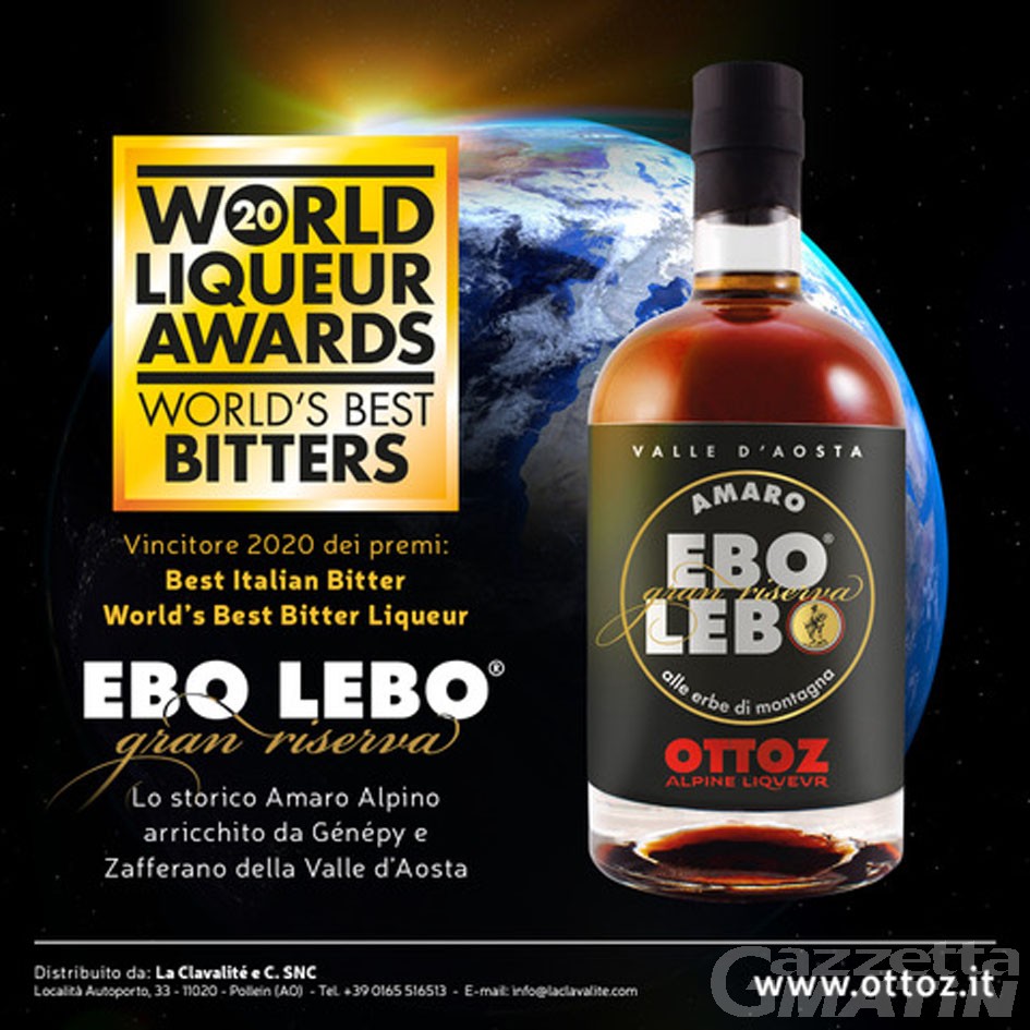 Liquori: Ebo Lebo Ottoz migliore amaro al mondo Liquori: Ebo Lebo Ottoz migliore amaro al mondo