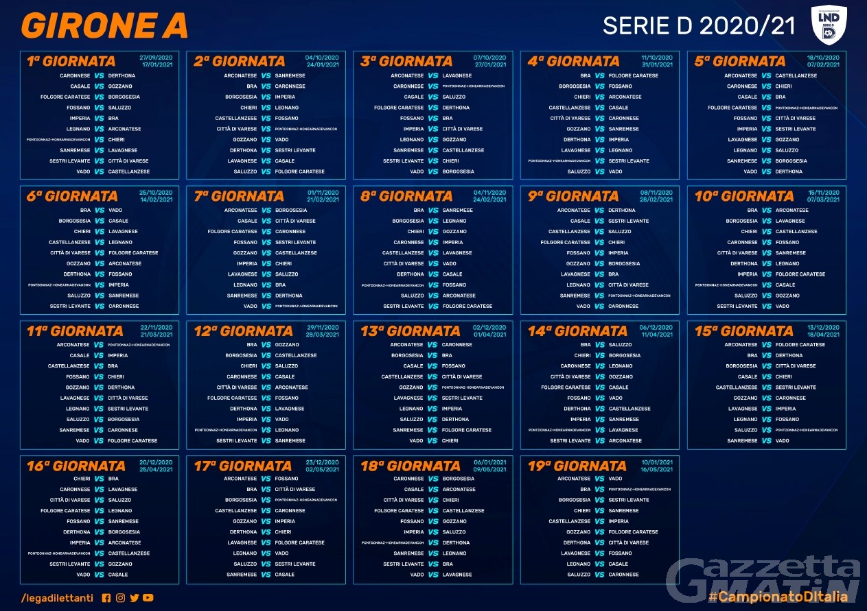 Calcio: il P.D.H.A.E. esordirà in serie D ospitando il Chieri Calcio: il P.D.H.A.E. esordirà in serie D ospitando il Chieri