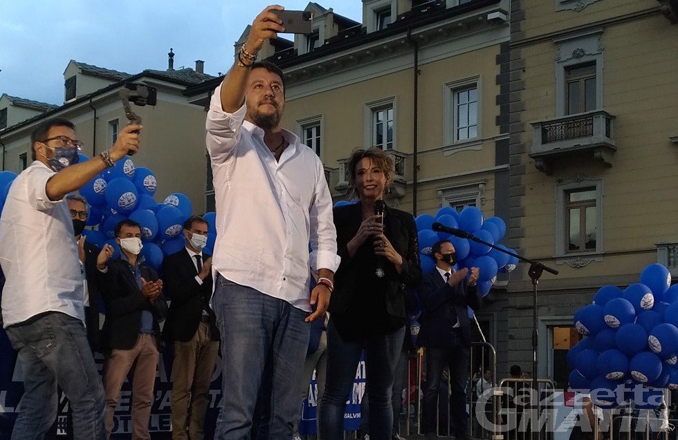 Elezioni, Salvini (Lega): «La Valle merita di più e di meglio» Elezioni, Salvini (Lega): «La Valle merita di più e di meglio»
