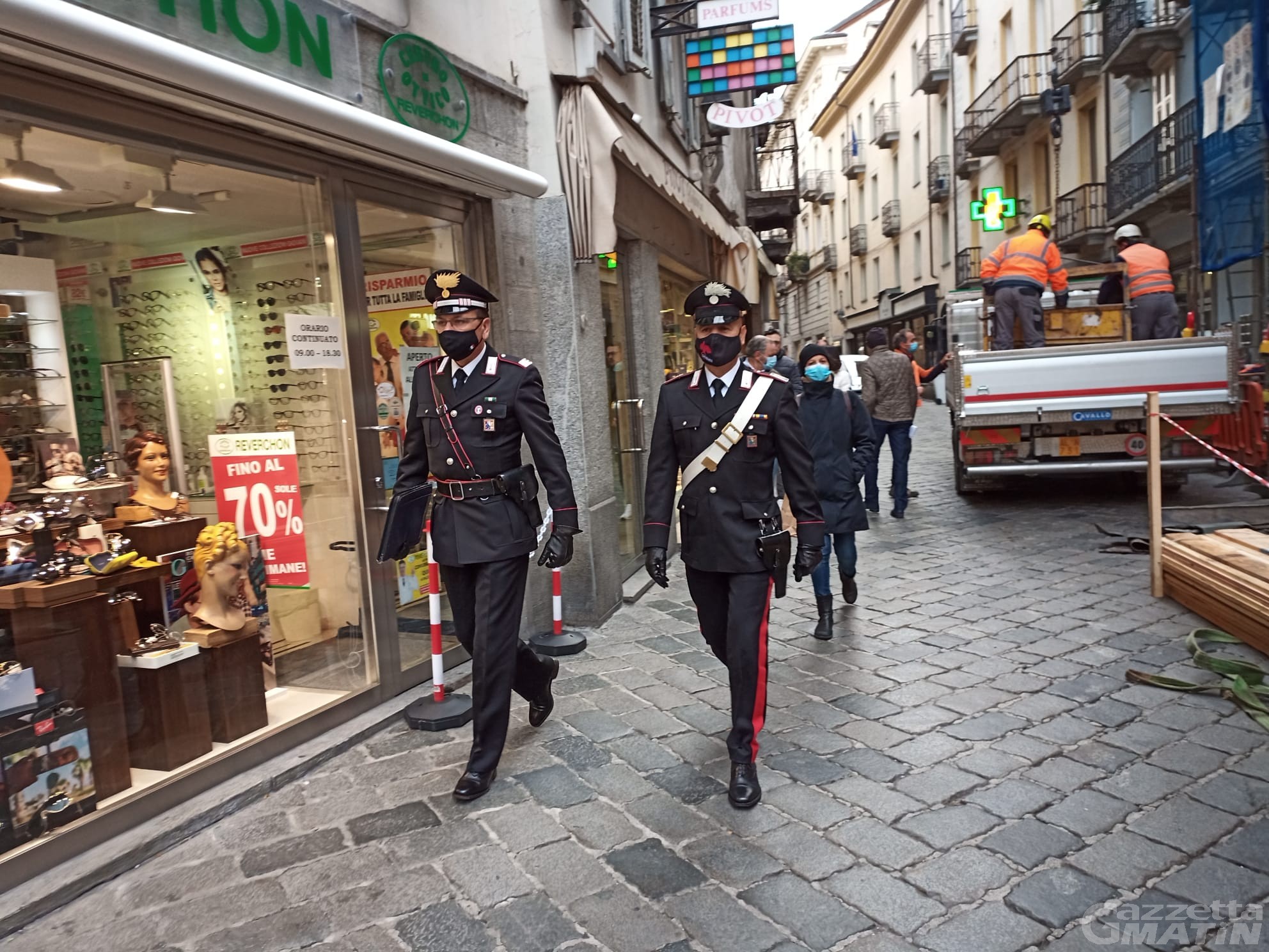 Coronavirus: intensificati i controlli dei Carabinieri in Valle d’Aosta Coronavirus: intensificati i controlli dei Carabinieri in Valle d’Aosta