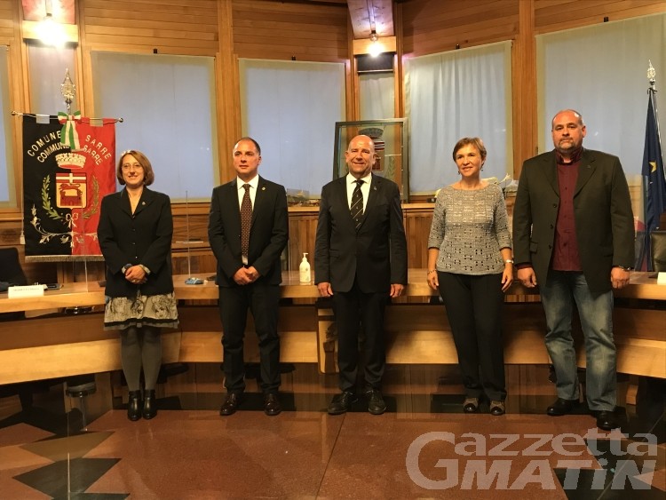 Sarre, Pepellin conferma la sua giunta Sarre, Pepellin conferma la sua giunta