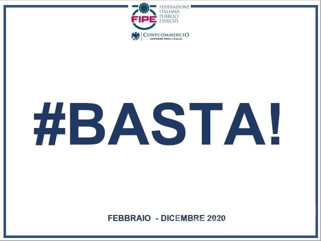 Appello di Fipe-Confcommercio al Governo: BASTA!, Siamo al collasso, fateci lavorare Appello di Fipe-Confcommercio al Governo: BASTA!, Siamo al collasso, fateci lavorare