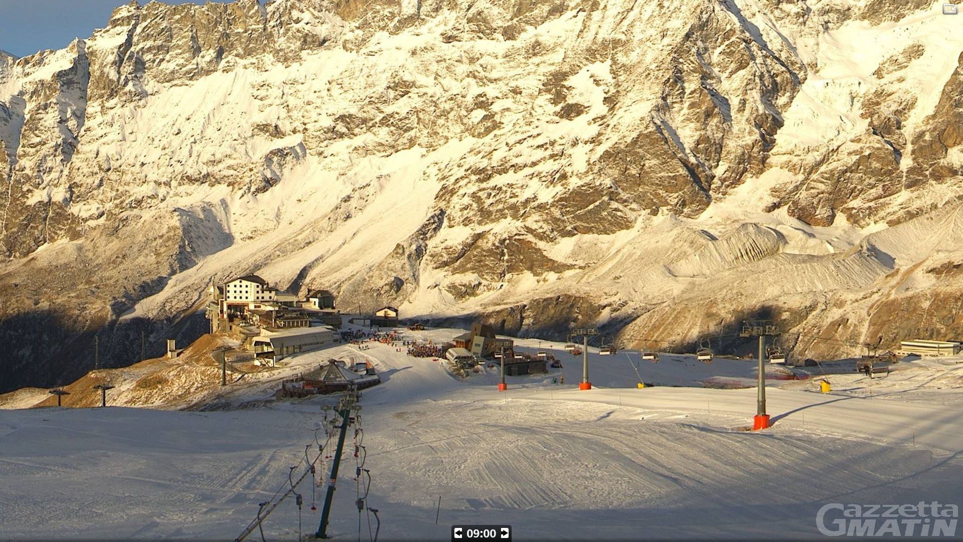 Cervinia, sciatori oscurati: «Test di offuscamento nel rispetto della privacy dei lavoratori» Cervinia, sciatori oscurati: «Test di offuscamento nel rispetto della privacy dei lavoratori»