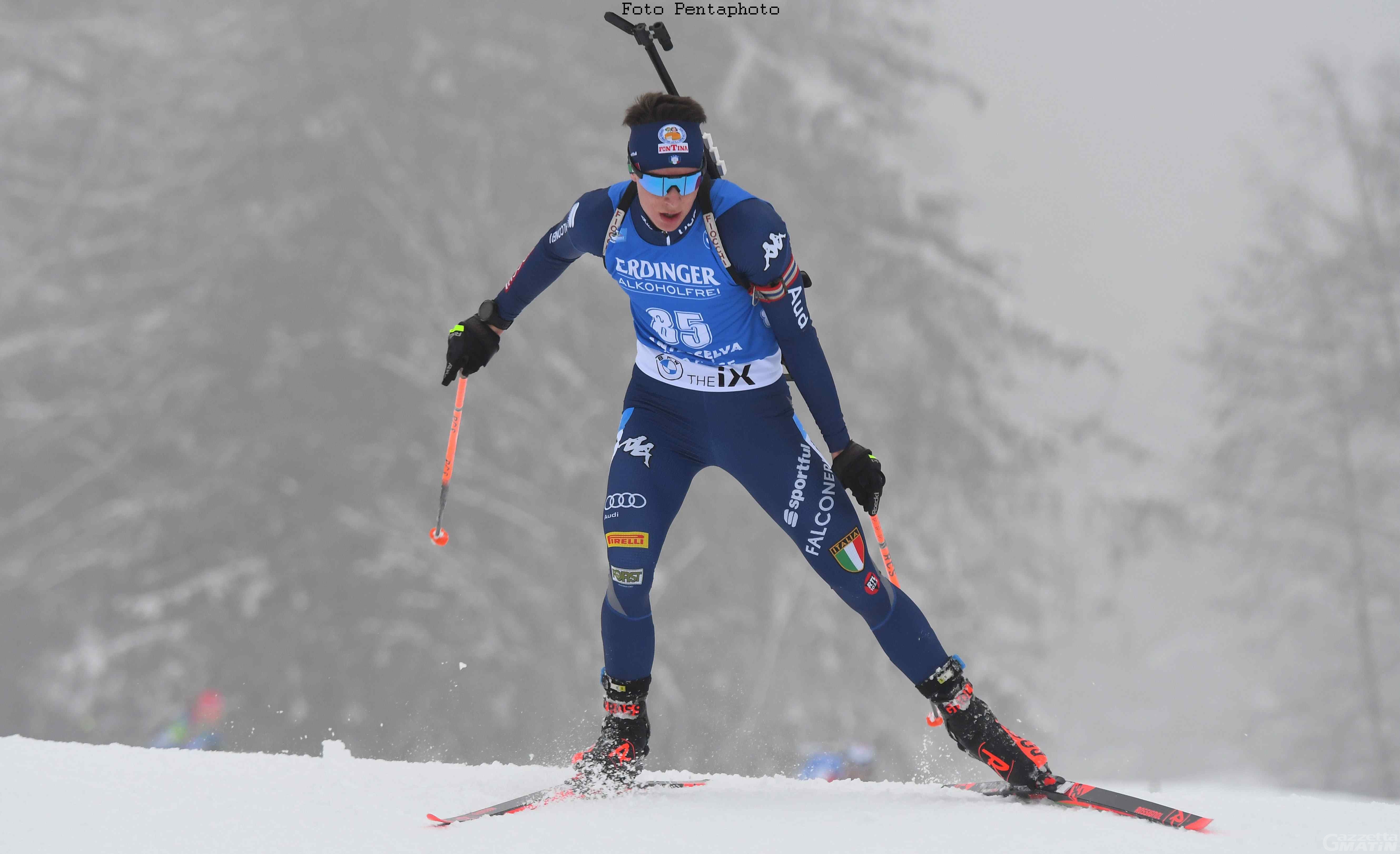 Biathlon: Didier Bionaz 5° in staffetta ad Anterselva Biathlon: Didier Bionaz 5° in staffetta ad Anterselva