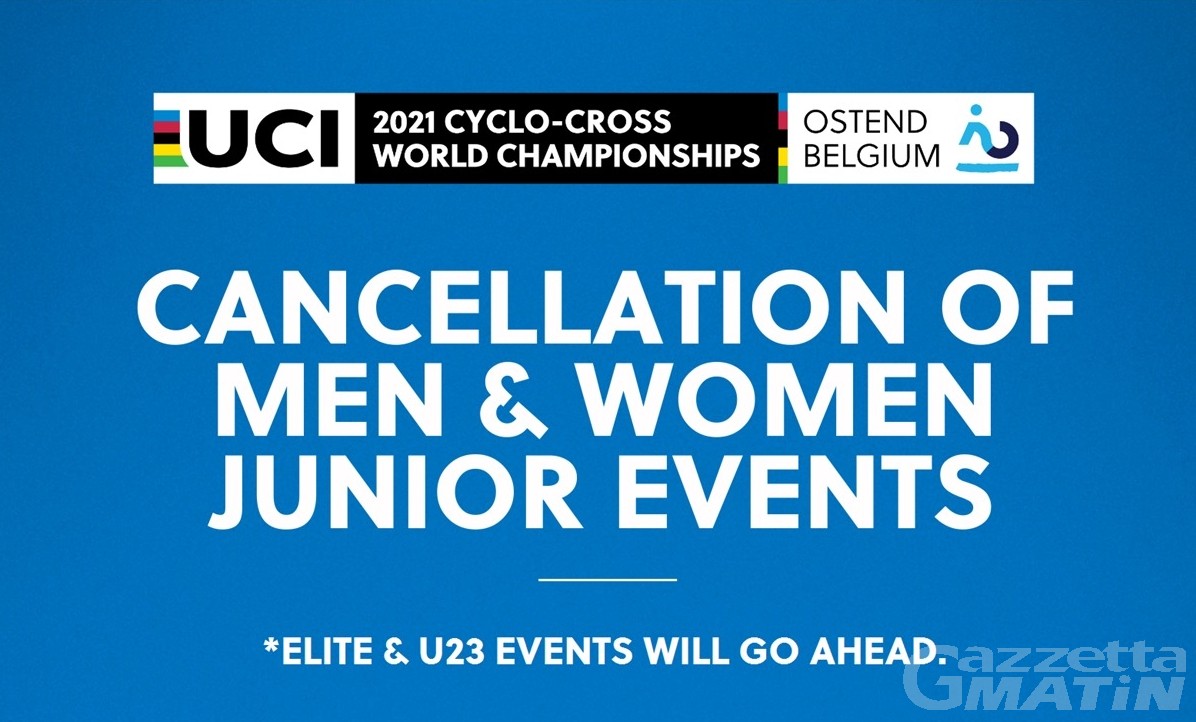 Ciclocross: niente campionati mondiali per gli Junior Ciclocross: niente campionati mondiali per gli Junior