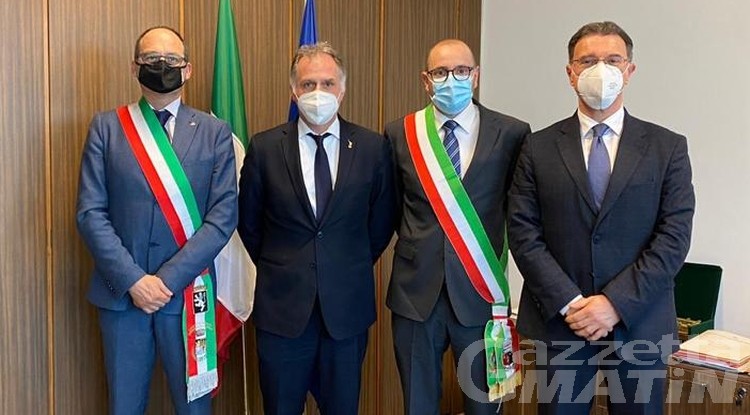 Sindaci valdostani a Roma: «ristori e promozione del sistema montagna» Sindaci valdostani a Roma: «ristori e promozione del sistema montagna»