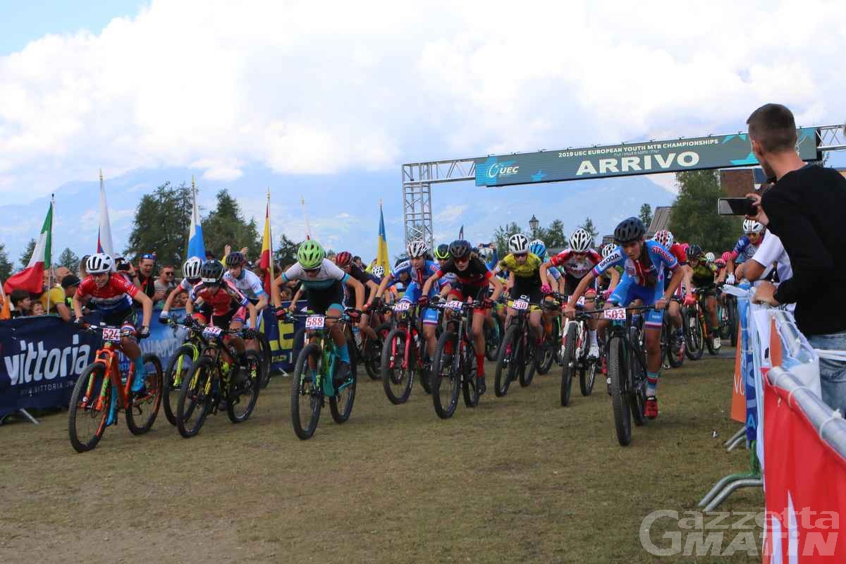 MTB: Pila al lavoro per il campionato europeo giovanile MTB: Pila al lavoro per il campionato europeo giovanile