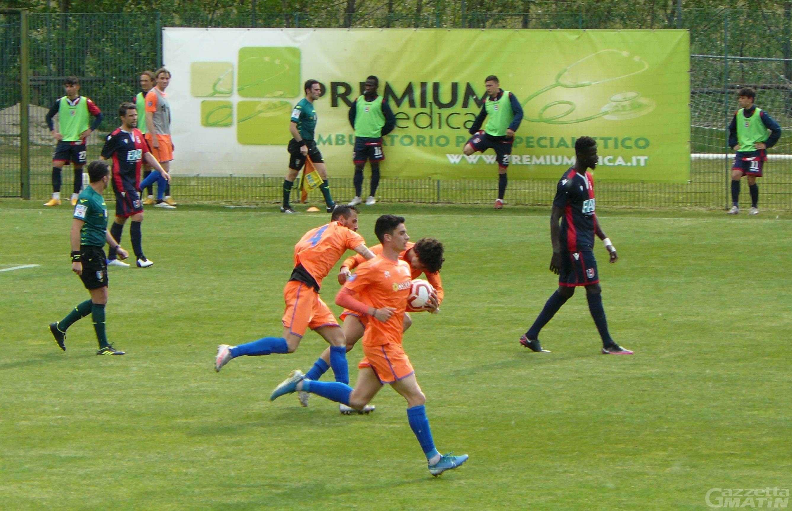 Calcio: il Gozzano esce indenne dalla tana del P.D.H.A.E. Calcio: il Gozzano esce indenne dalla tana del P.D.H.A.E.